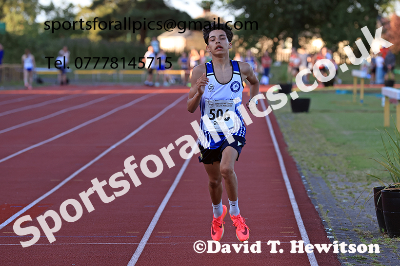800 metres, 2025 NEGP No 4, Monkton. Photo: David T. Hewitson/Sports for All Pics